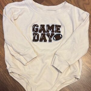 Game day onesie